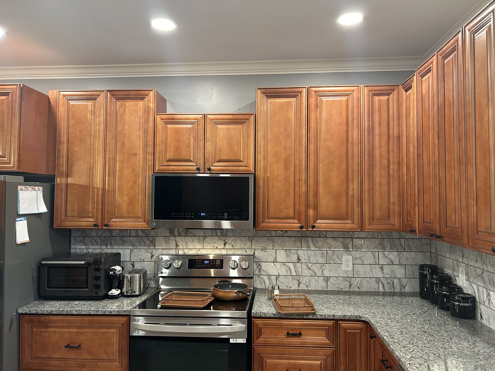 Completed investor rehab kitchen in central Indiana